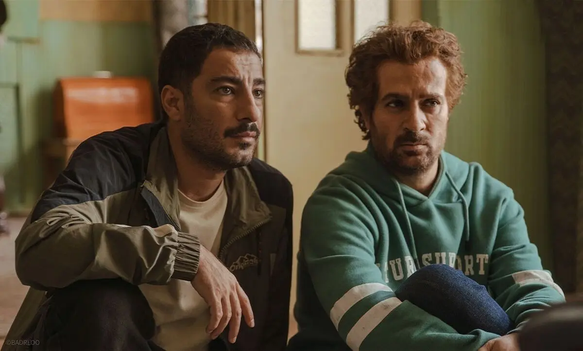 (ویدئو) گریم باورنکردنی نوید محمدزاده و احمد مهرانفر در نقش حاجی فیروز