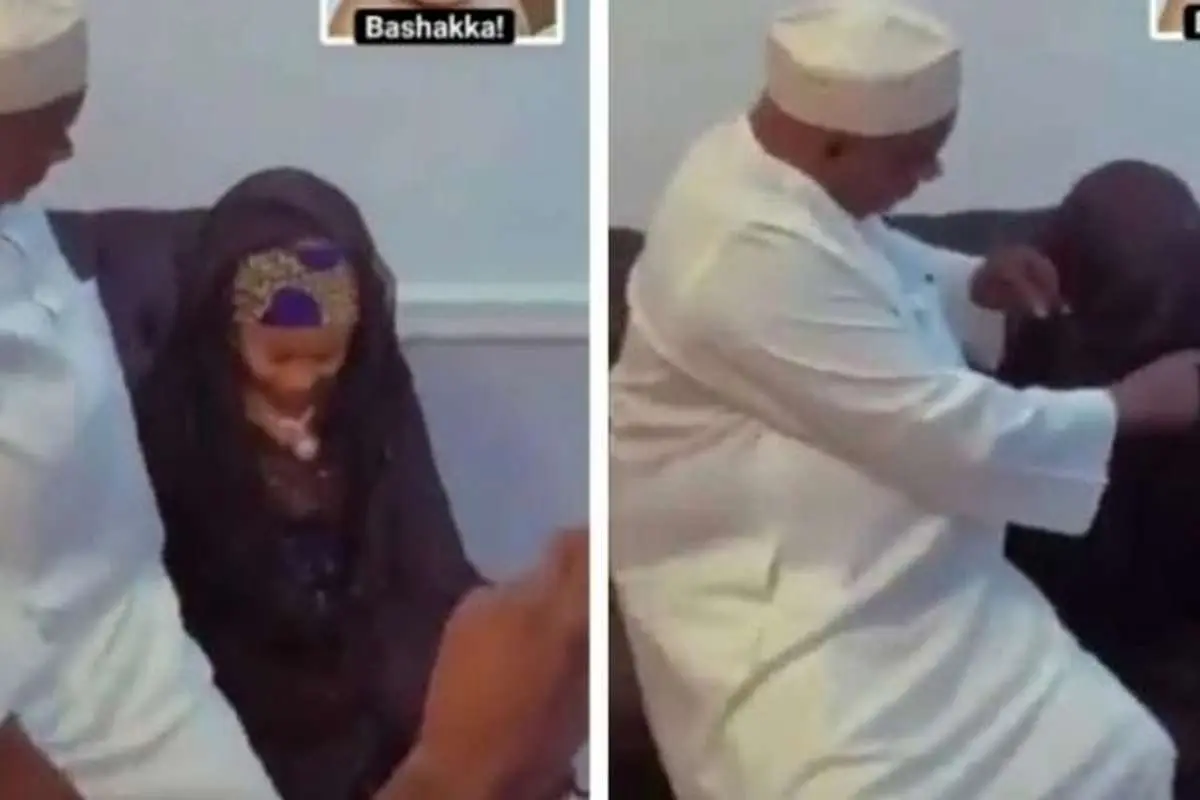 (ویدئو) ازدواج جنجالی مرد ۵۰ ساله با دختربچه ۹ ساله!