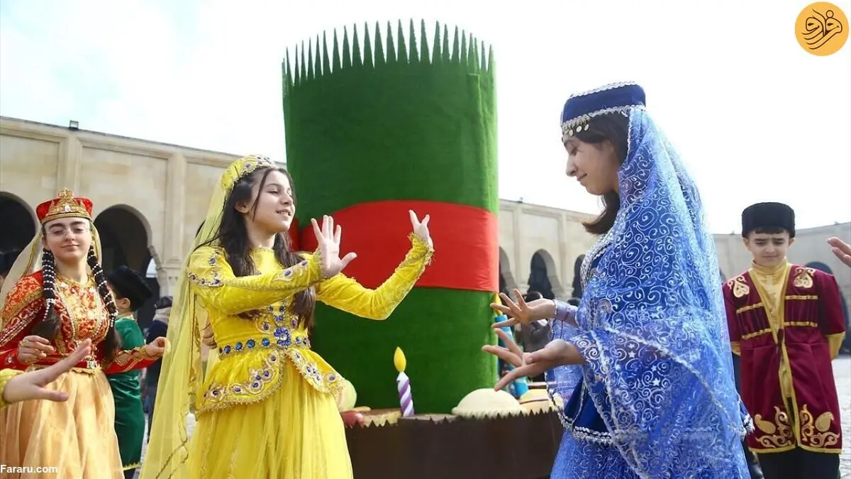 (تصاویر) جشن نوروز در جمهوری آذربایجان