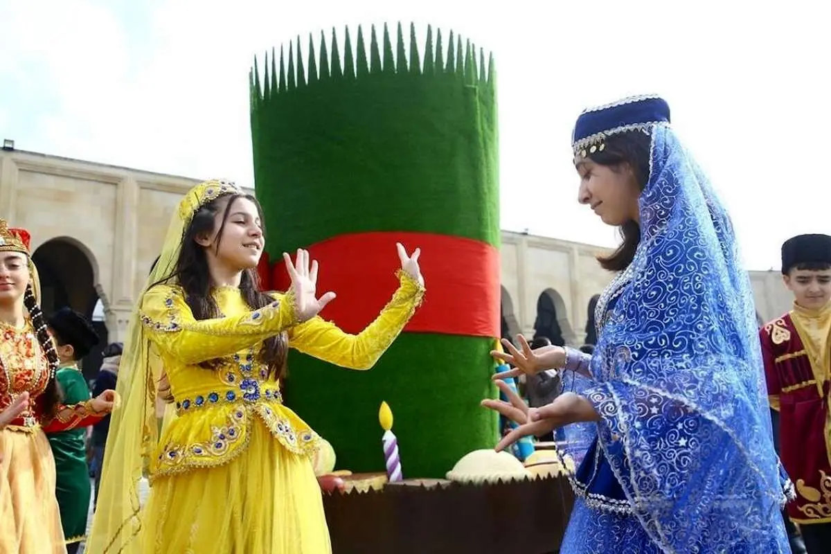 (تصاویر) جشن نوروز در جمهوری آذربایجان