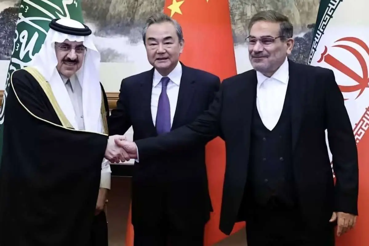کیهان: آمریکا از توافق ایران و عربستان خوشحال نیست؛ فقط ابراز خوشخالی میکند!