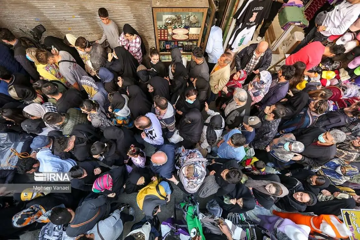 (تصاویر) بازار بزرگ تهران در آستانه نوروز