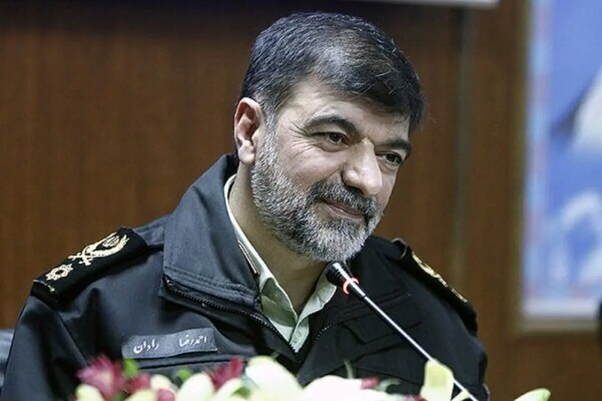 رادان: نیروی انتظامی برای حل دو معضل هم قسم شده‌اند