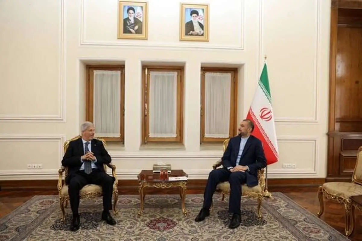 خداحافظی سفیر برزیل با امیرعبداللهیان