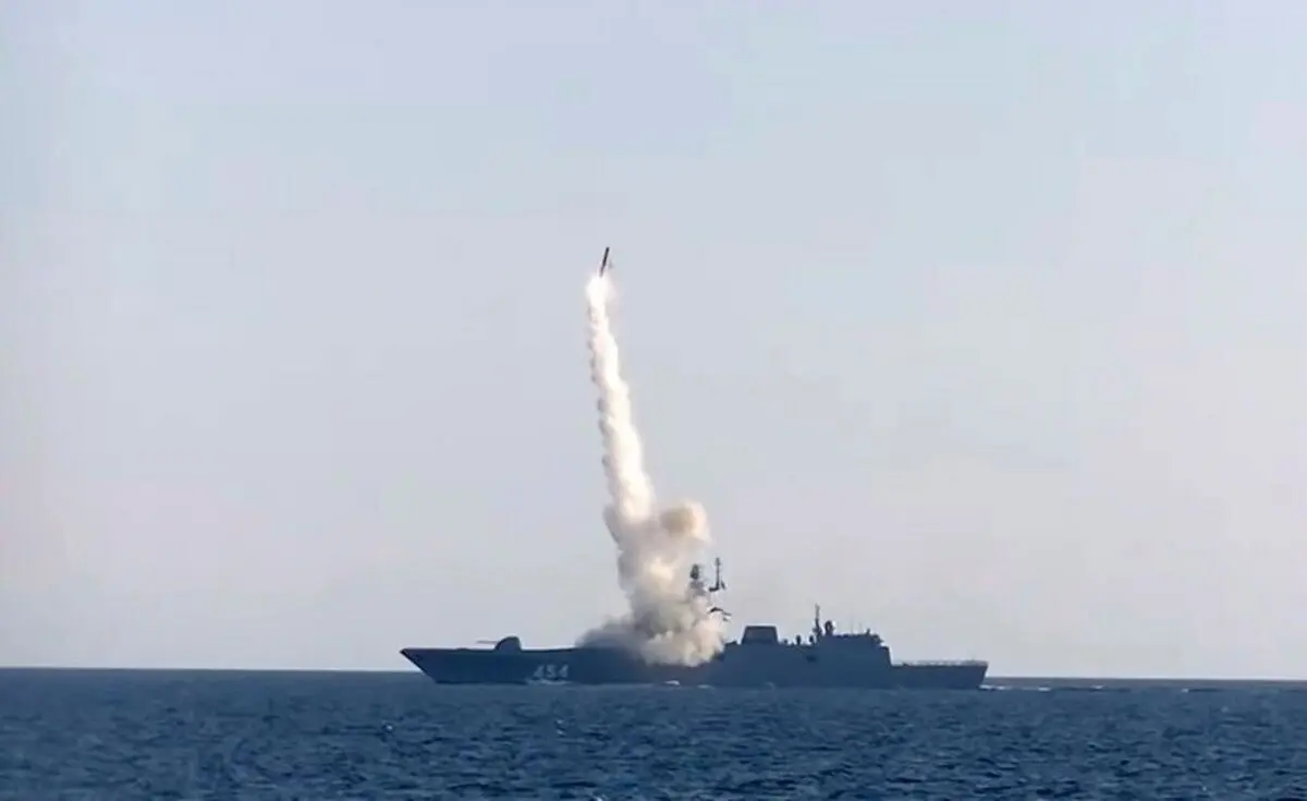 روسیه موشک مافوق صوت شلیک کرد