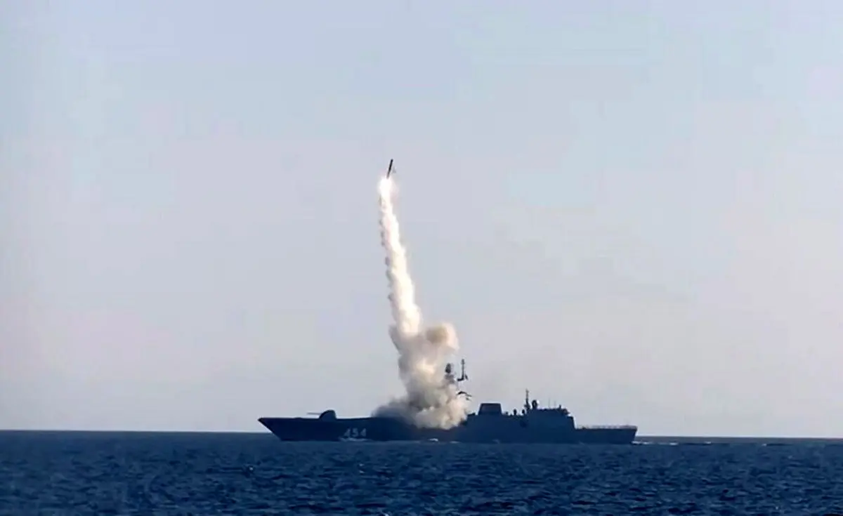 روسیه موشک مافوق صوت شلیک کرد