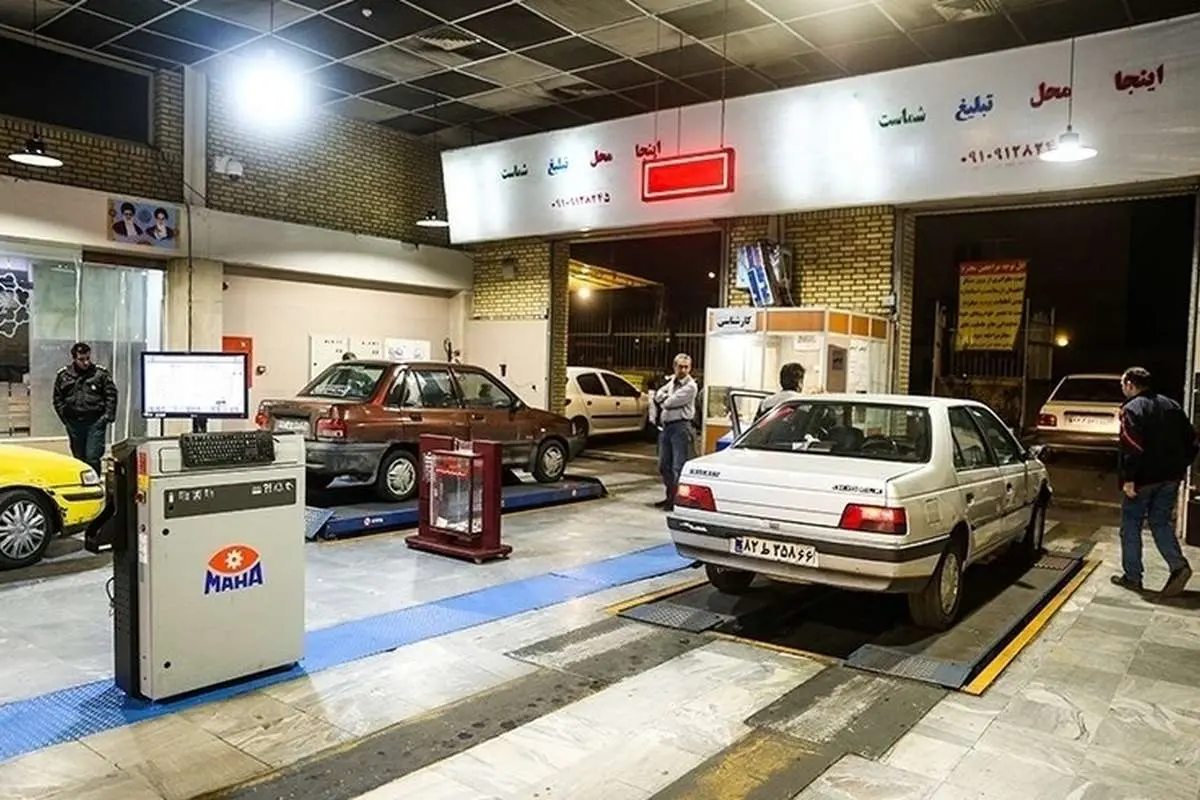فعالیت مراکز منتخب معاینه فنی در روزهای ۱۲ و ۱۳ فروردین