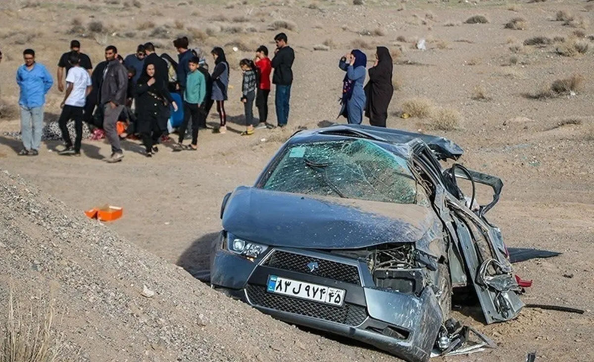جدیدترین آمار قربانیان حوادث جاده‌ای در نوروز
