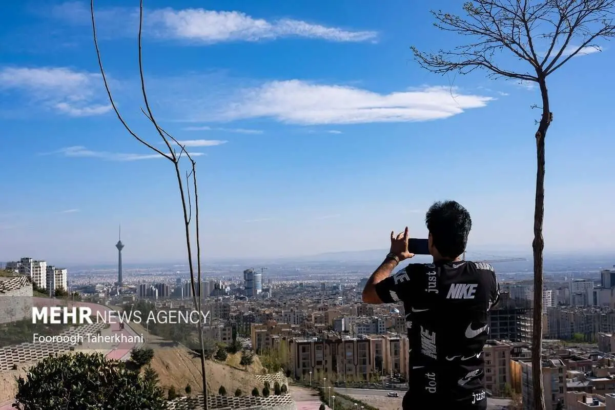 (تصاویر) هوای پاک تهران