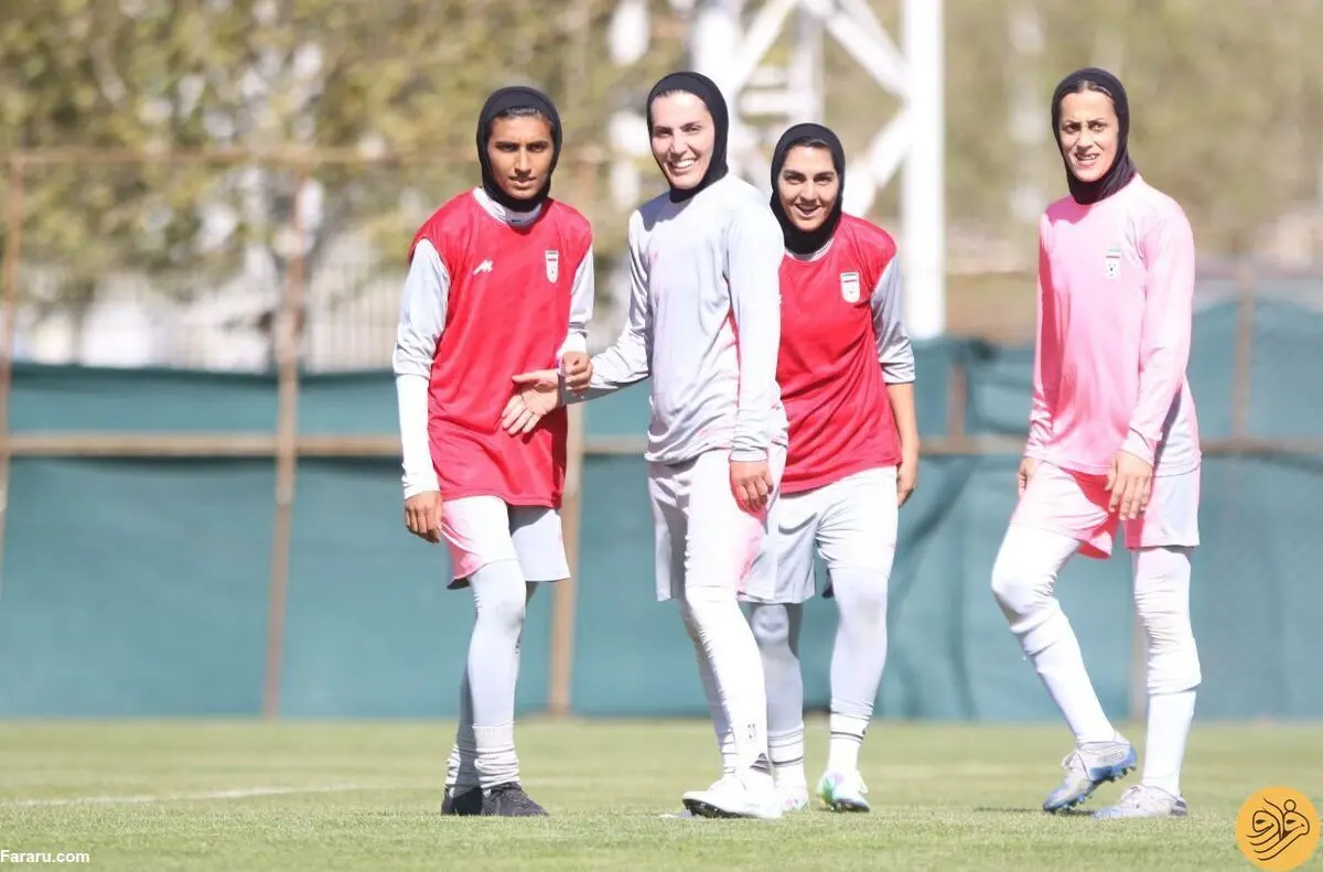 (عکس) عجیب‌ترین عکس از اردوی تیم ملی زنان ایران