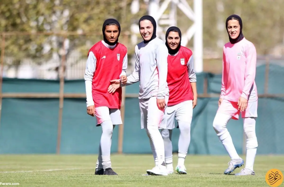 (عکس) عجیب‌ترین عکس از اردوی تیم ملی زنان ایران