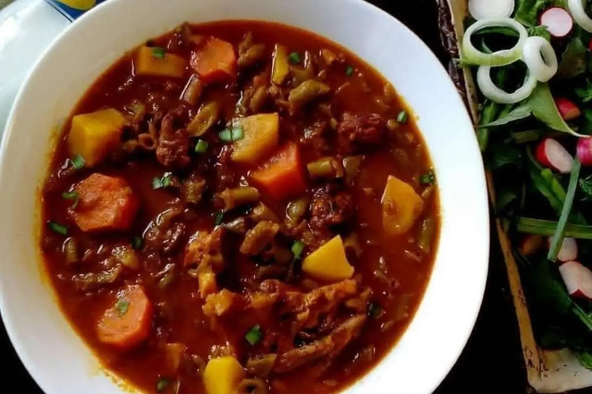 «خوراک لوبیا سبز»، یک غذای لذیذ با طعمی متفاوت