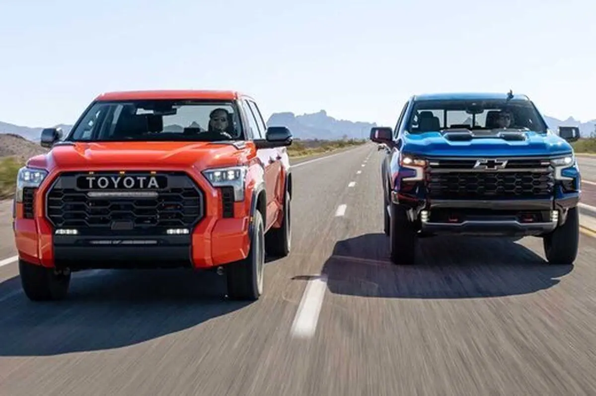 (ویدئو) مبارزه هیجان انگیز آمریکا و ژاپن با طناب؛ غول تویوتا حریف شورولت نشد