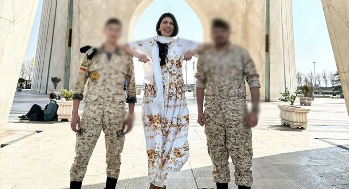 بلاگر زن روس «تکذیب» کرد؛ من در عکس میدان آزادی نیستم!