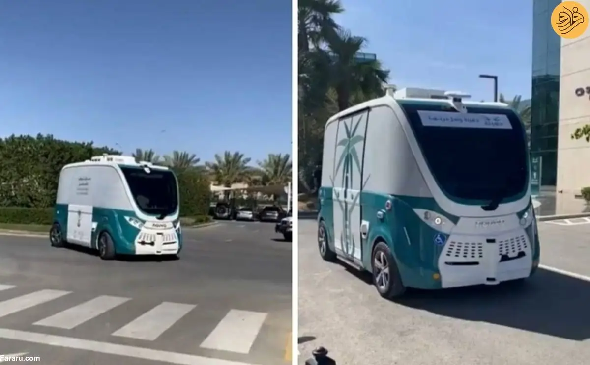 (ویدئو) اولین خودروی برقی خودران در پایتخت عربستان