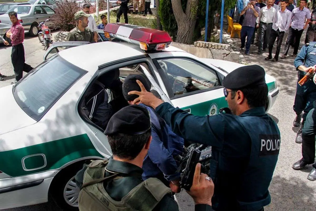(ویدئو) سرقت مسلحانه از بانکی در شمال تهران