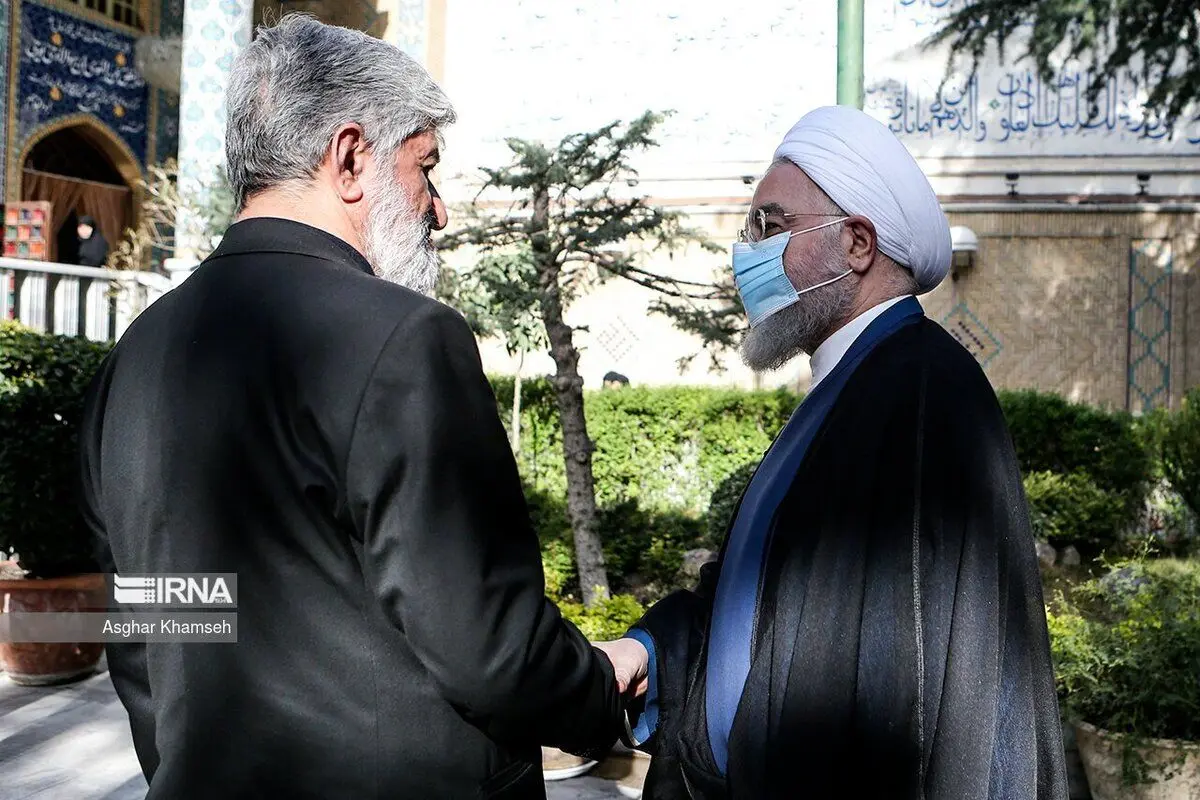 (تصاویر) مراسم چهلمین روز درگذشت همسر شهید مطهری