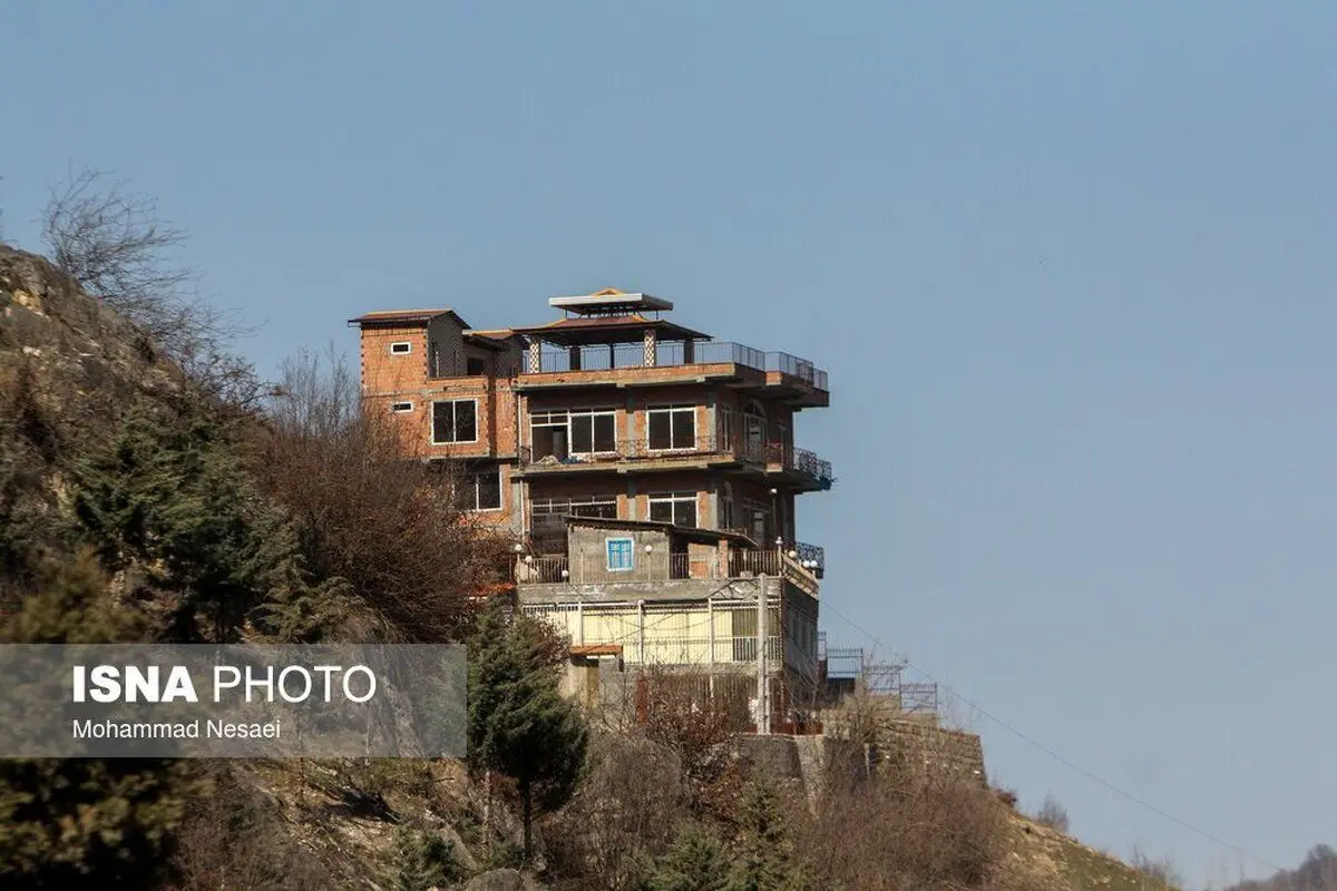 (تصاویر) ساخت و ساز غیرمجاز در روستای زیارت