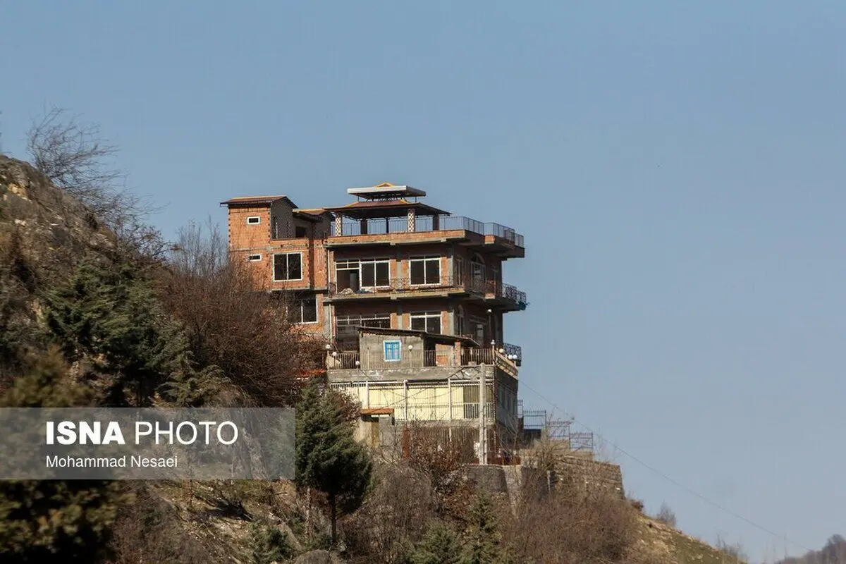 (تصاویر) ساخت و ساز غیرمجاز در روستای زیارت