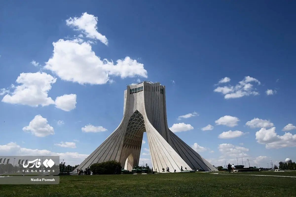 (تصاویر) آسمان آبی تهران