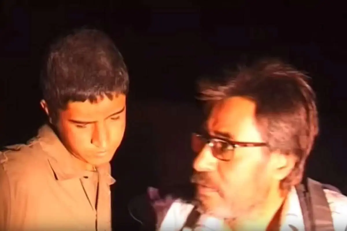(ویدئو) پشتصحنه «اتوبوس شب» با خسرو و کیومرث