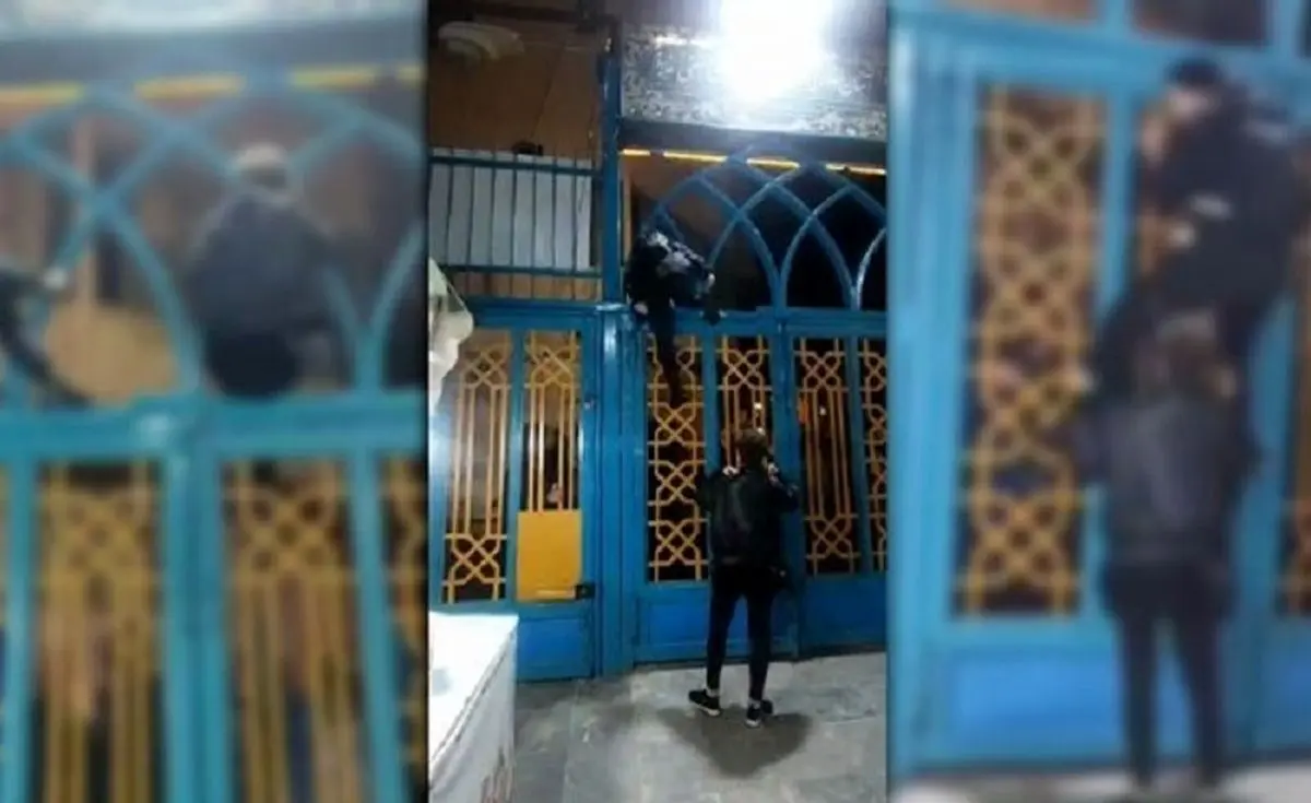روایت فارس از ماجرای بالارفتن دو خانم از ورودی یک امام‌زاده