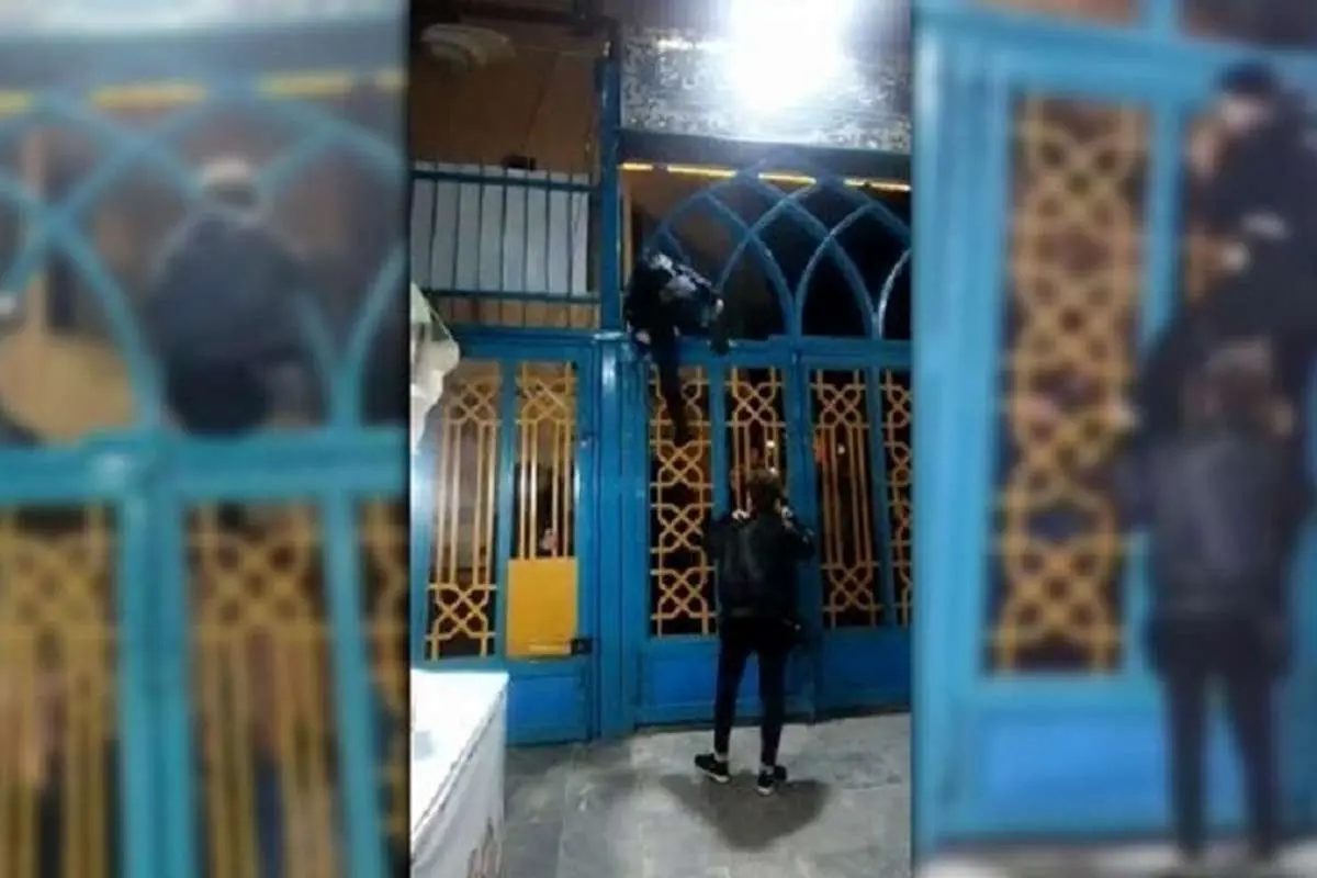 روایت فارس از ماجرای بالارفتن دو خانم از ورودی یک امامزاده