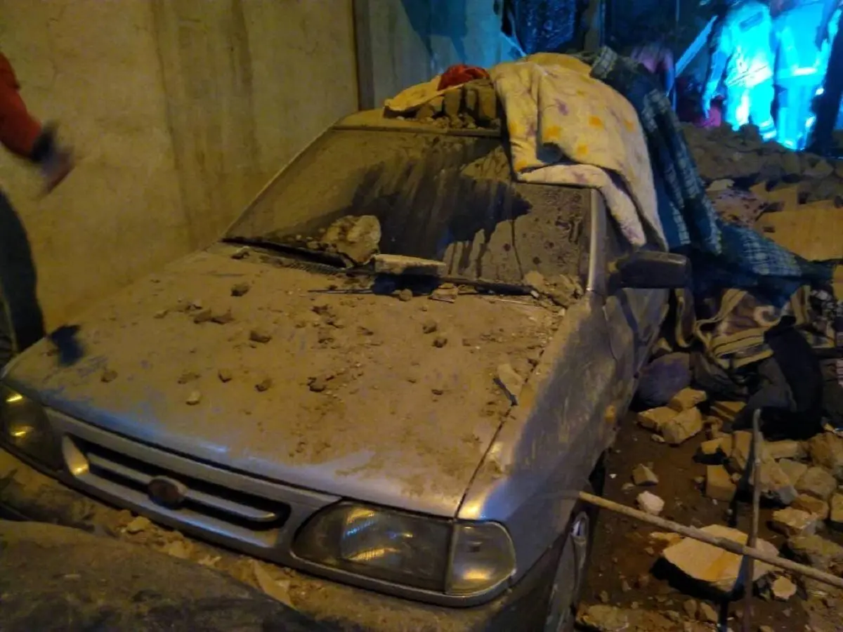 (ویدئو) انفجار شدید منزل مسکونی در خیابان فلاح تهران