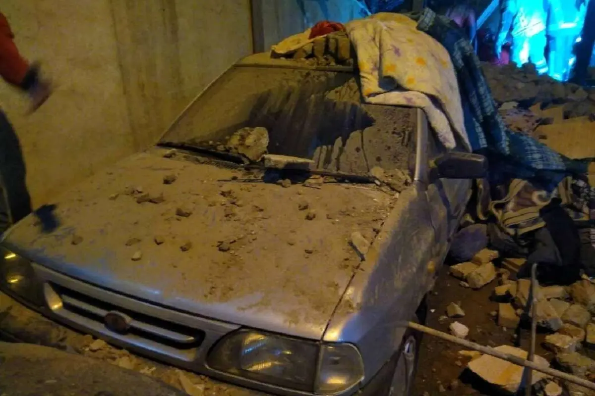 (ویدئو) انفجار شدید منزل مسکونی در خیابان فلاح تهران