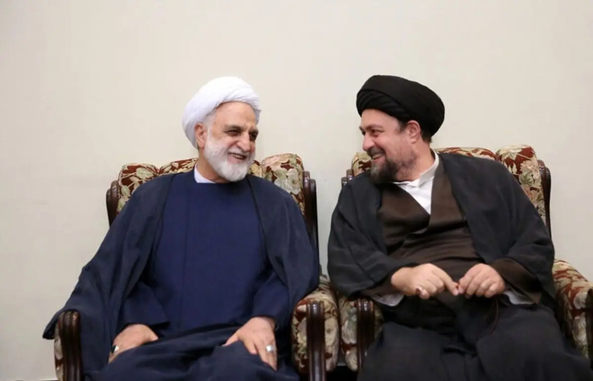 عکس متفاوت از اژه‌ای و سیدحسن خمینی در «شب قدر»