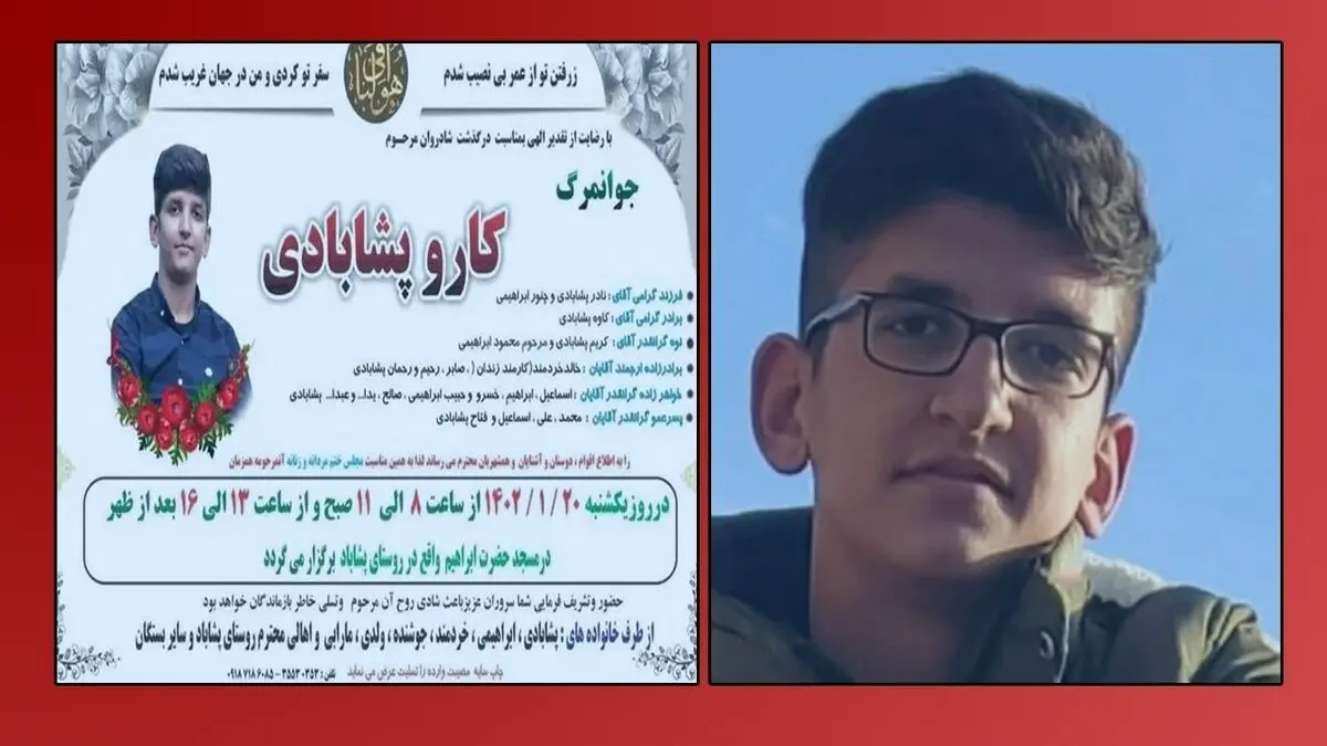 آموزش و پرورش: دلیل فوت دانش‌آموز دبیرستان شهید عالمی بیماری روده و نارسایی کلیوی بود