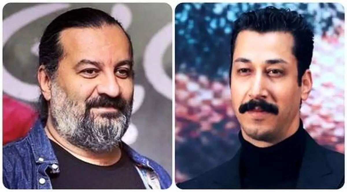 (تصویر) شوخی مهراب قاسم خانی با بهرام افشاری : نسخه خارجیکیتو پیدا کردم