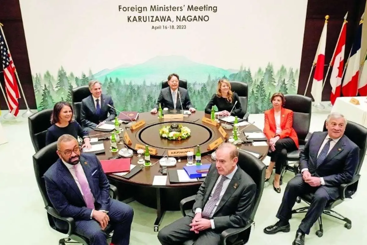 هشدار گروه ۷ به چین