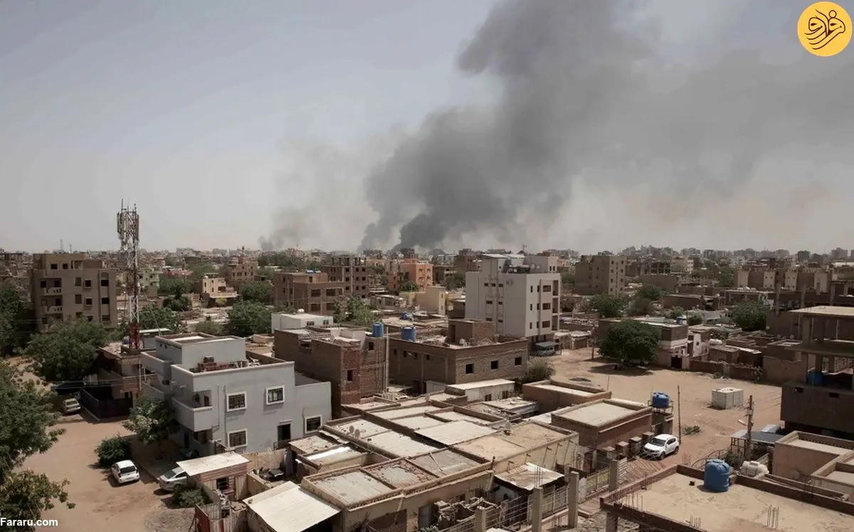 (ویدئو) انفجار مهیب در پایتخت سودان هنگام پخش زنده