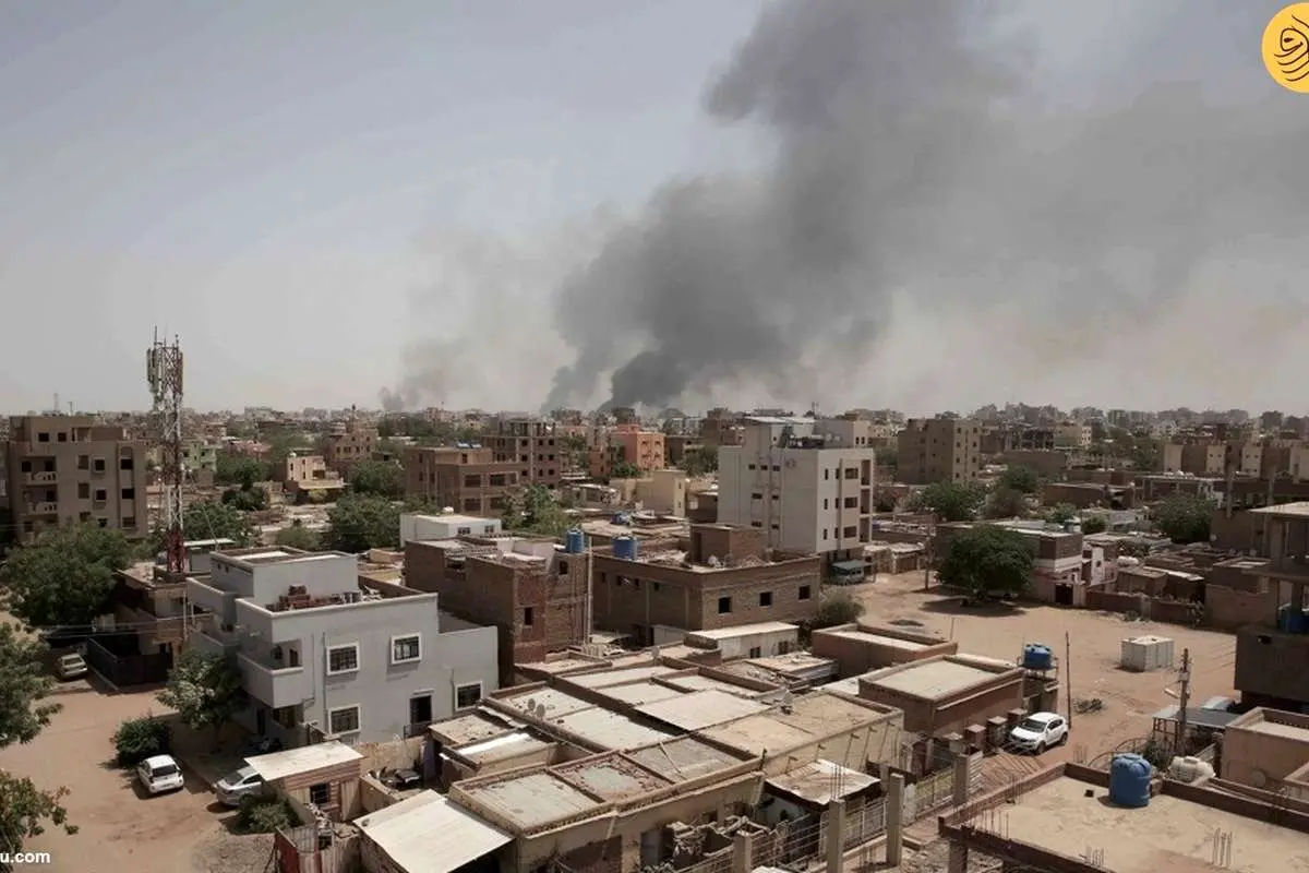 (ویدئو) انفجار مهیب در پایتخت سودان هنگام پخش زنده