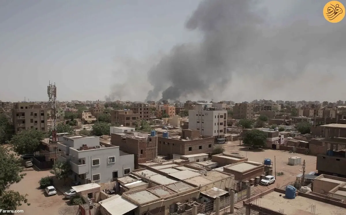 (ویدئو) انفجار مهیب در پایتخت سودان هنگام پخش زنده