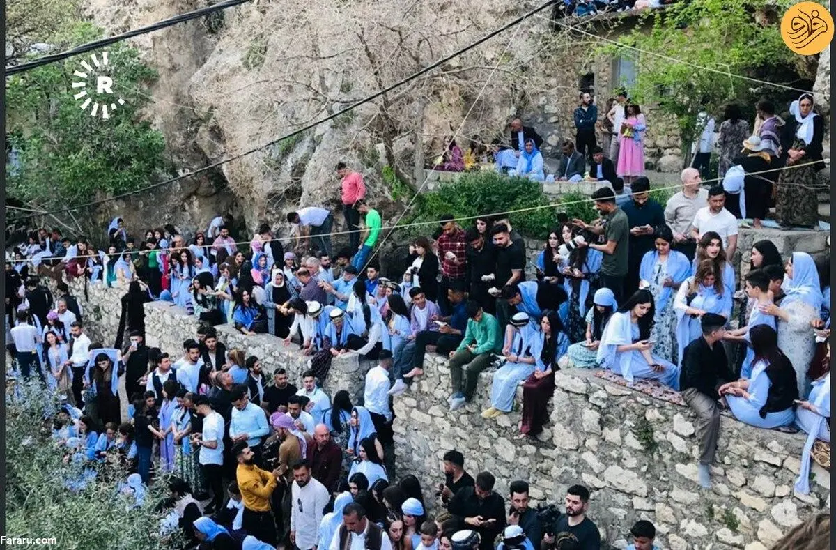 (ویدئو) جشن سال نو ایزدی‌ها در شمال عراق