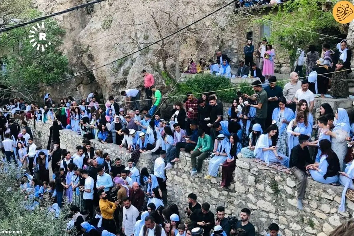 (ویدئو) جشن سال نو ایزدیها در شمال عراق