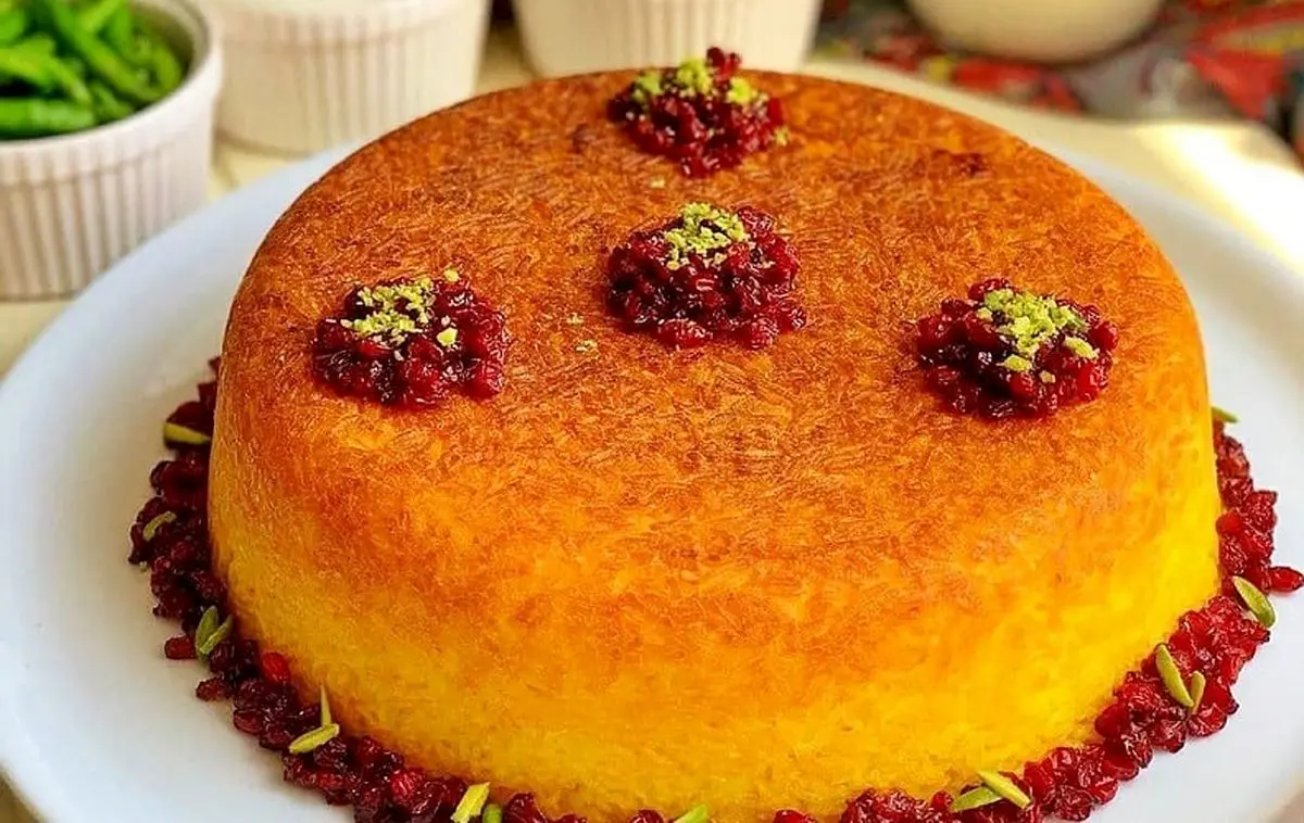 طرز تهیه ته چین گرمساری یک ته‌چین خاص و لاکچری
