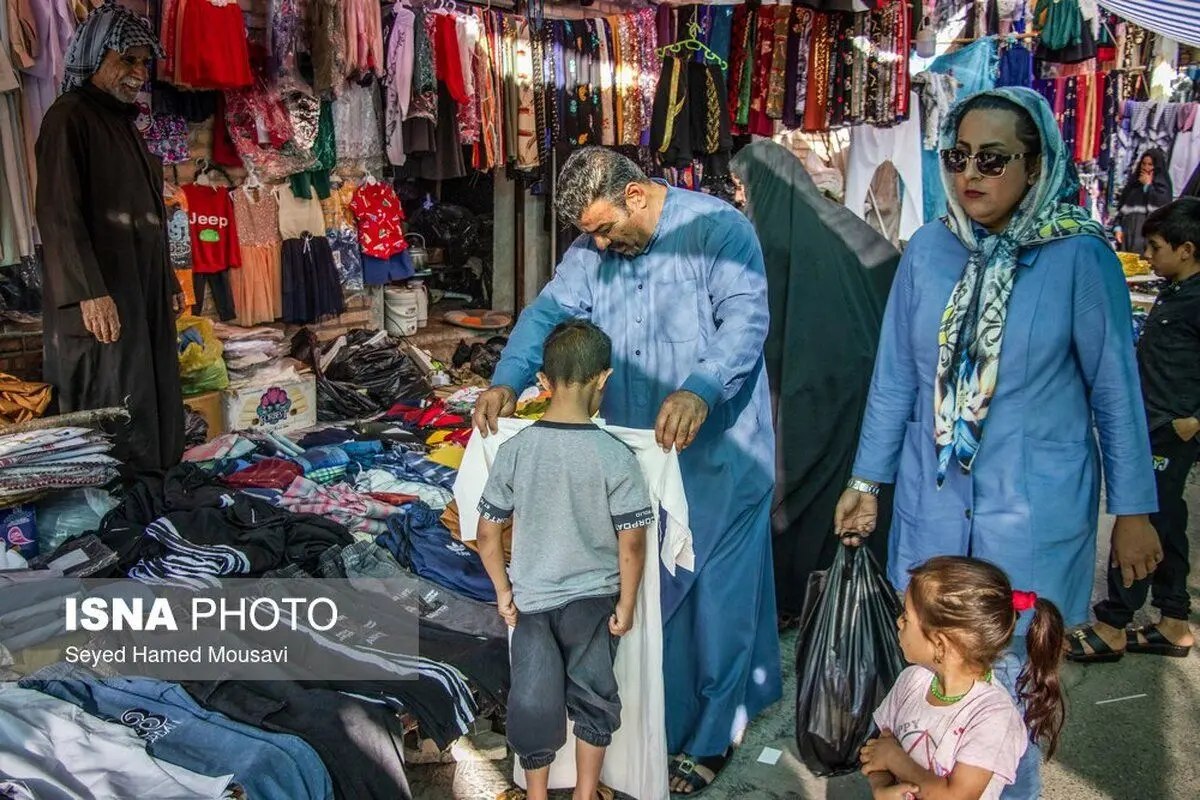 (تصاویر) بازار اهواز و شوش در آستانه عید فطر