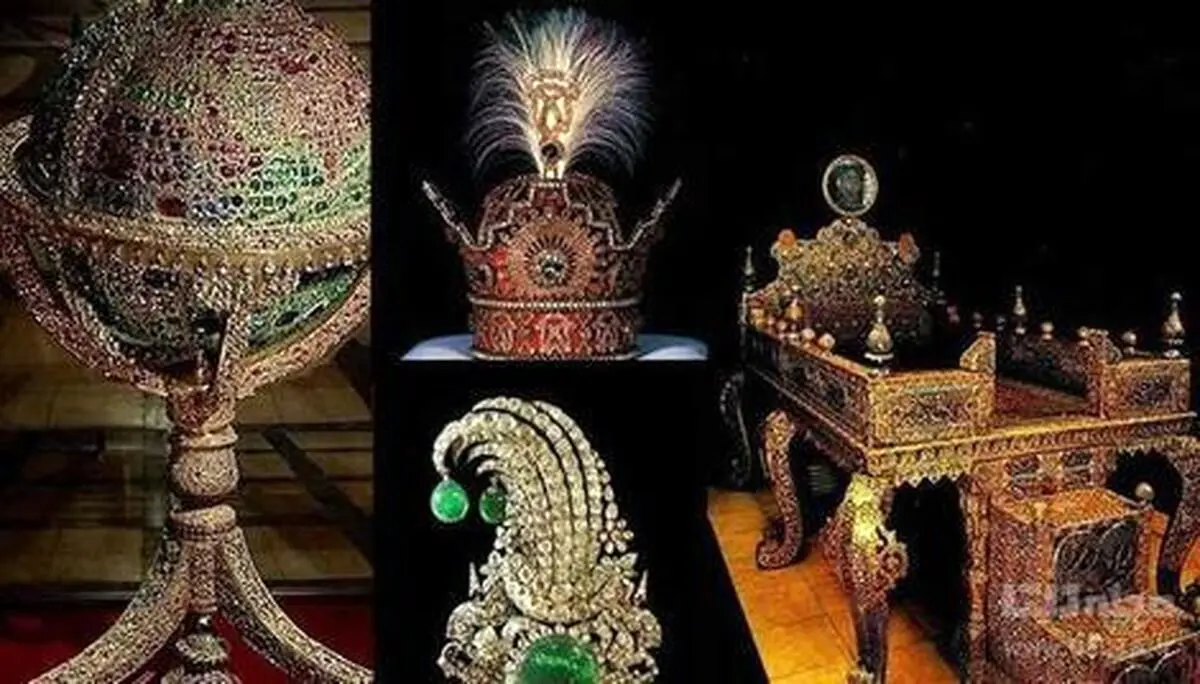 (تصاویر) بی‌بدیل ترین ذخائر جواهرات سلطنتی جهان در ایران است
