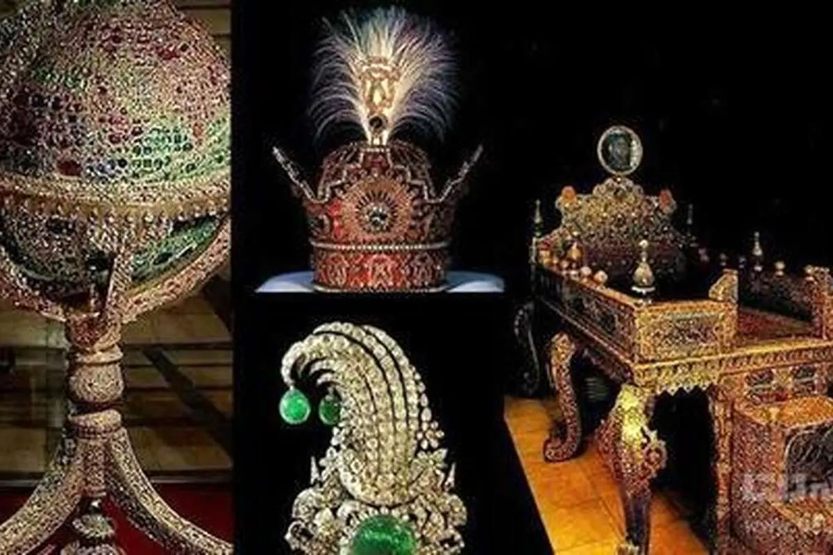 (تصاویر) بیبدیل ترین ذخائر جواهرات سلطنتی جهان در ایران است