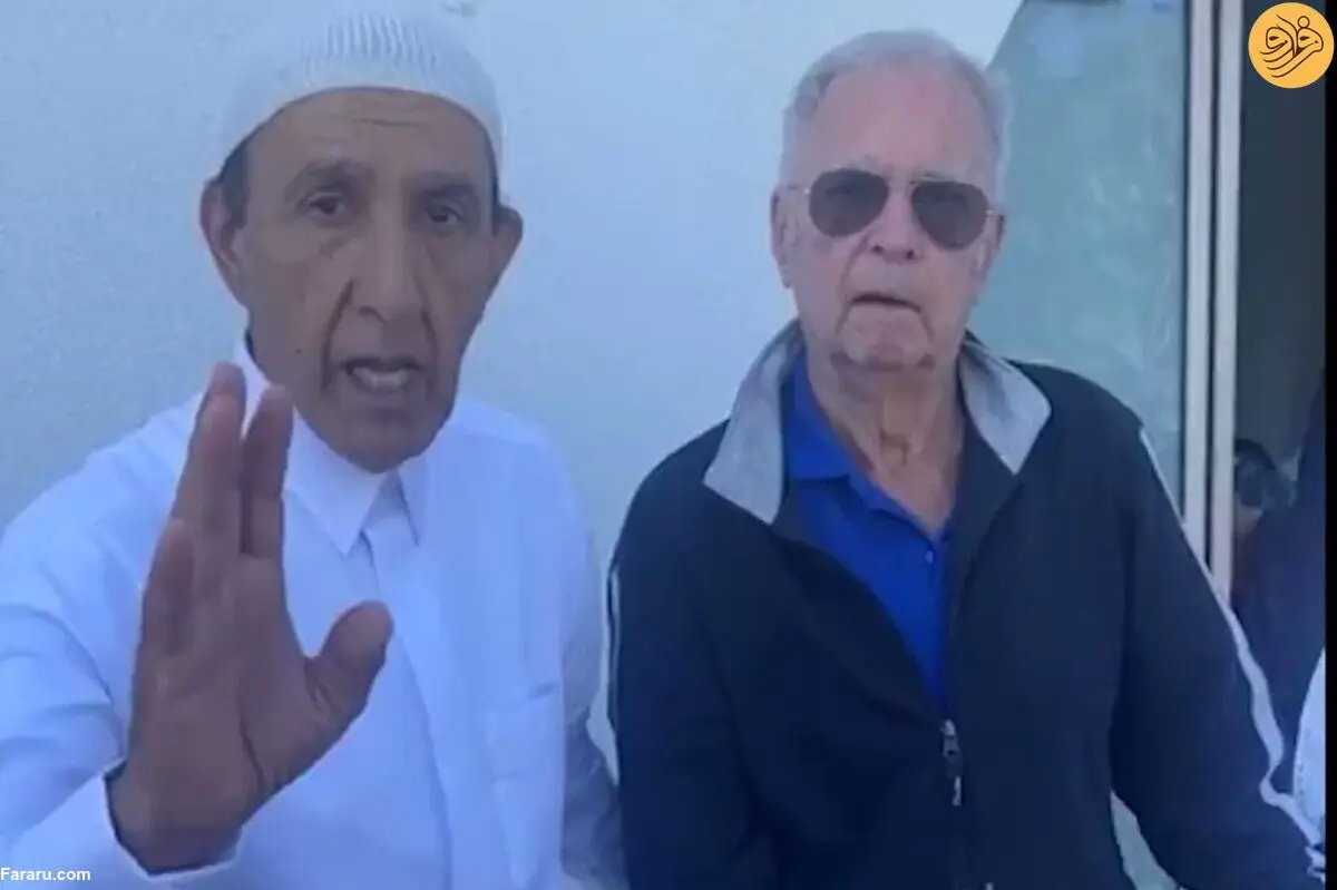 (ویدئو) پیرمرد شاکی از صدای نماز به مسجد آمد و مسلمان شد