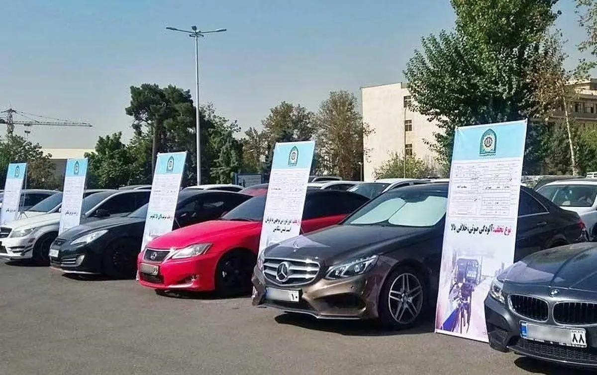 اولین ویدیو از توقیف یک خودروی BMW به دلیل کشف حجاب