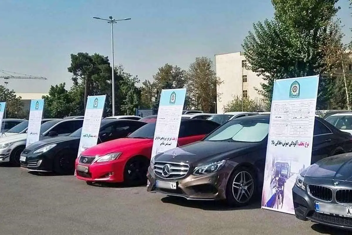 اولین ویدیو از توقیف یک خودروی BMW به دلیل کشف حجاب