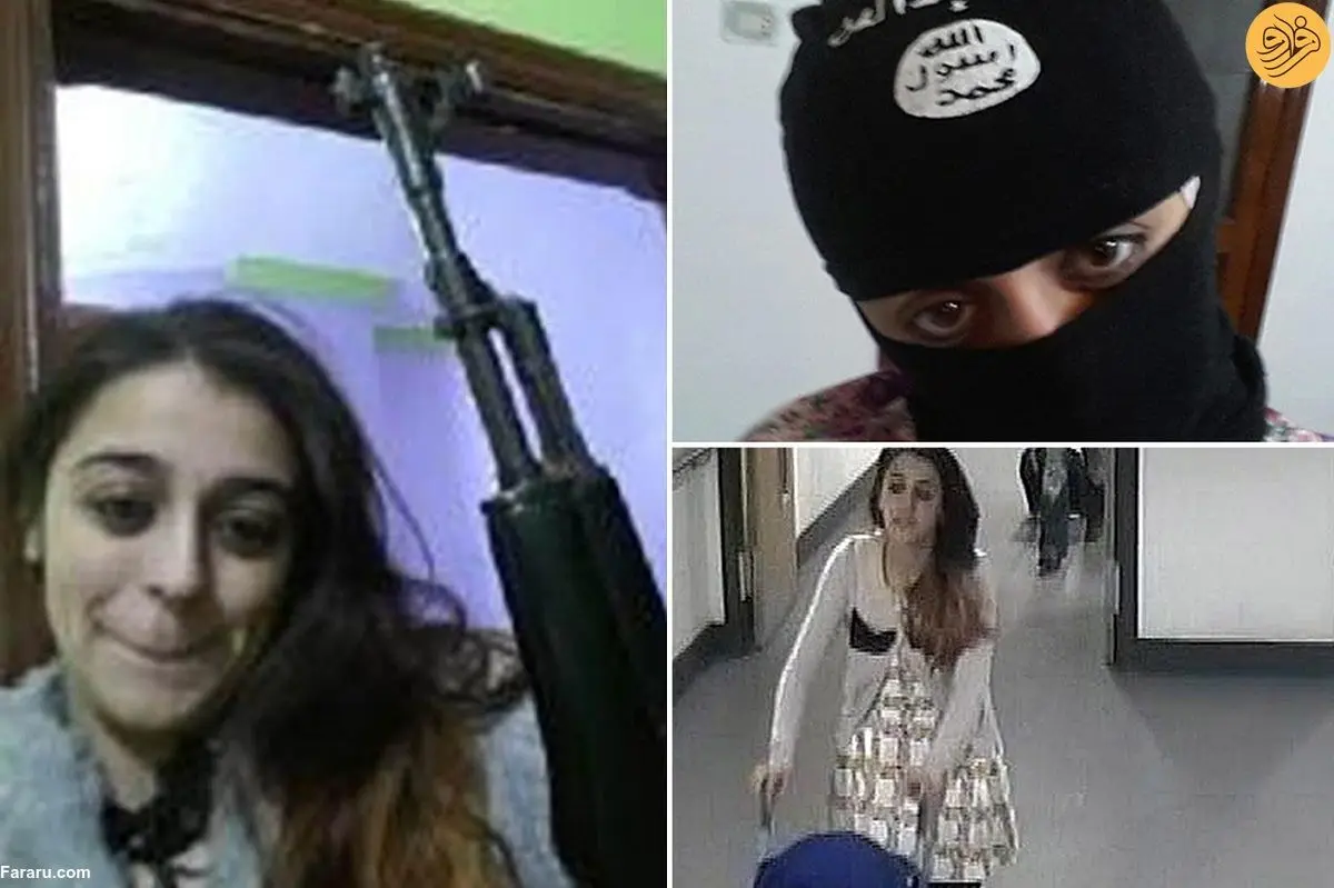 (تصاویر) تارینا شکیل؛ داستان زن خطرناک داعشی که مدل شد!