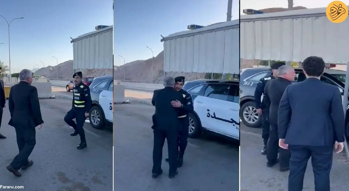 (ویدئو) کار جالب پادشاه اردن