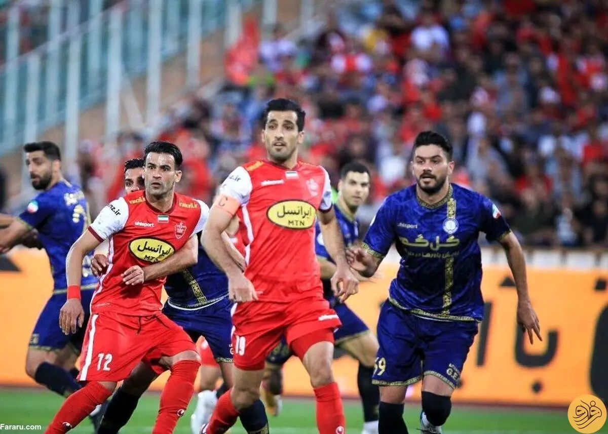 (عکس) کار قشنگ بازیکنان گل‌گهر در بازی با پرسپولیس