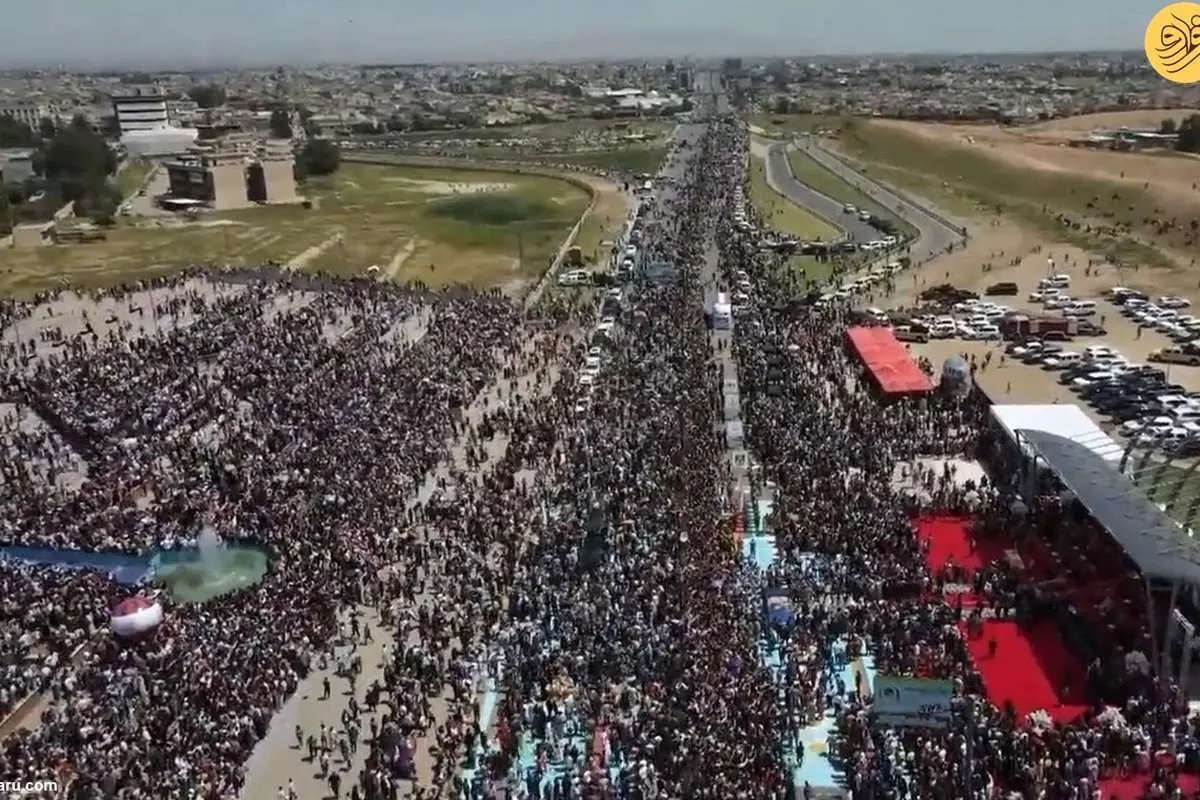 (ویدئو) جشنواره باشکوه بهار در موصل