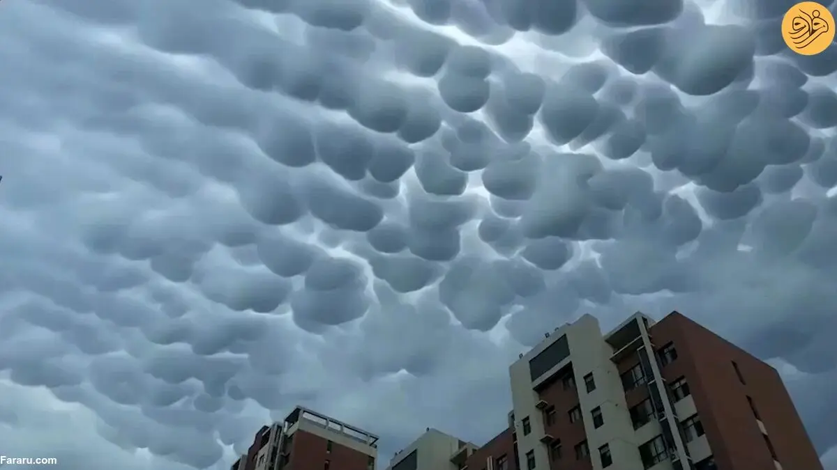 (ویدئو) آسمان پنبه‌ای تگزاس